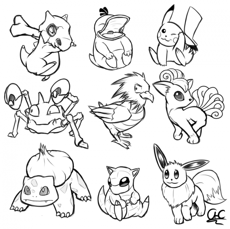 Desenhos de Pokemon Para colorir [2022] - Desenhos Para Desenhar